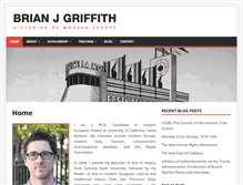 Tablet Screenshot of brianjgriffith.com